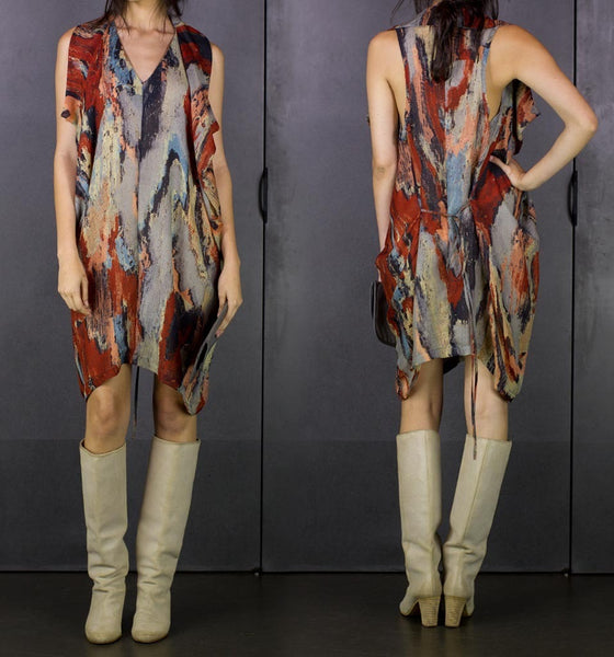 Arraux Dress Smudge Camo