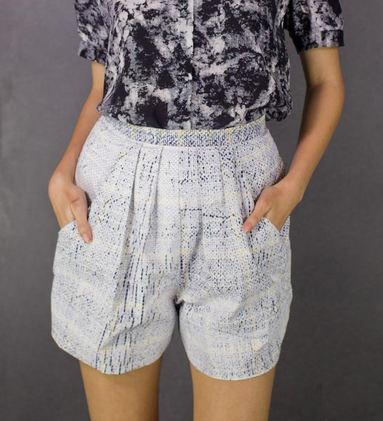 Cotton Kelze Shorts Decay W/Madras